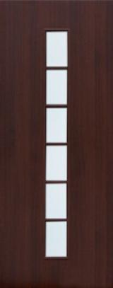 Ламинированная дверь (4Г, 4С) полотно венге