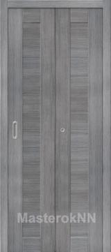 Дверь складная Порта-21 эко-шпон grey-veralinga купить в Нижнем Новгороде